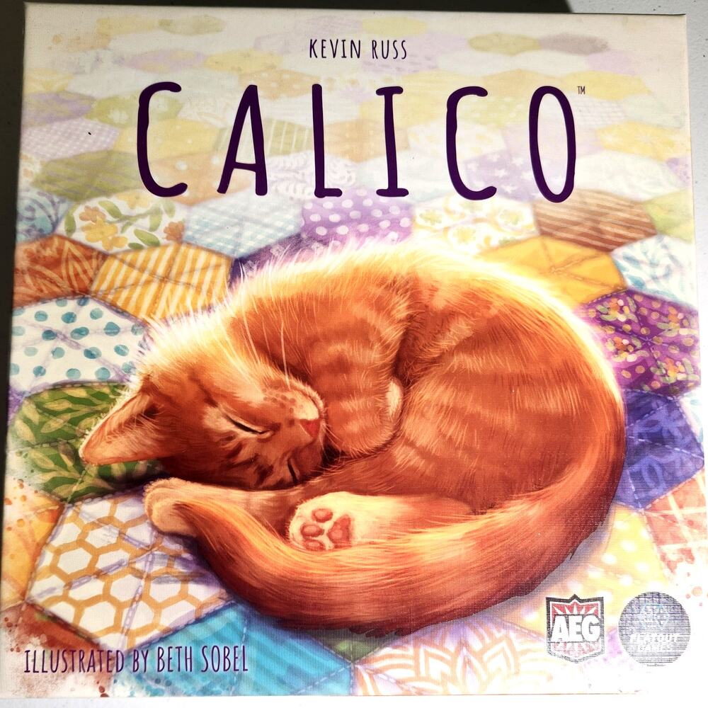 Calico Cozy Quilt Board Game AEG & Flatout Games by Kevin Russ, Beth Sobel